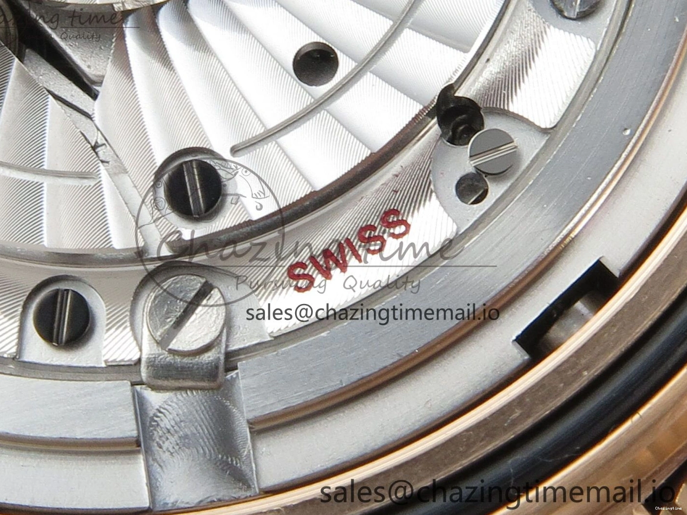 0322 Stylish Seamaster 300M Diver Rose Gold VSF 1:1 Best Edition Black Dial on Mesh Bracelet A 7662